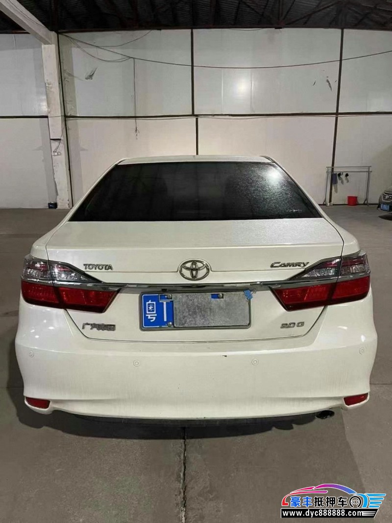 16年丰田凯美瑞轿车抵押车出售