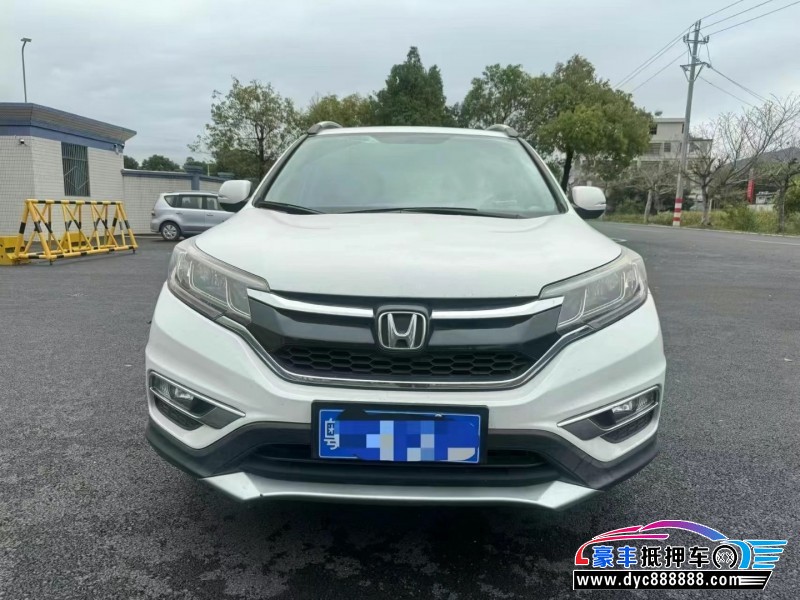 17年本田CR-V轿车抵押车出售