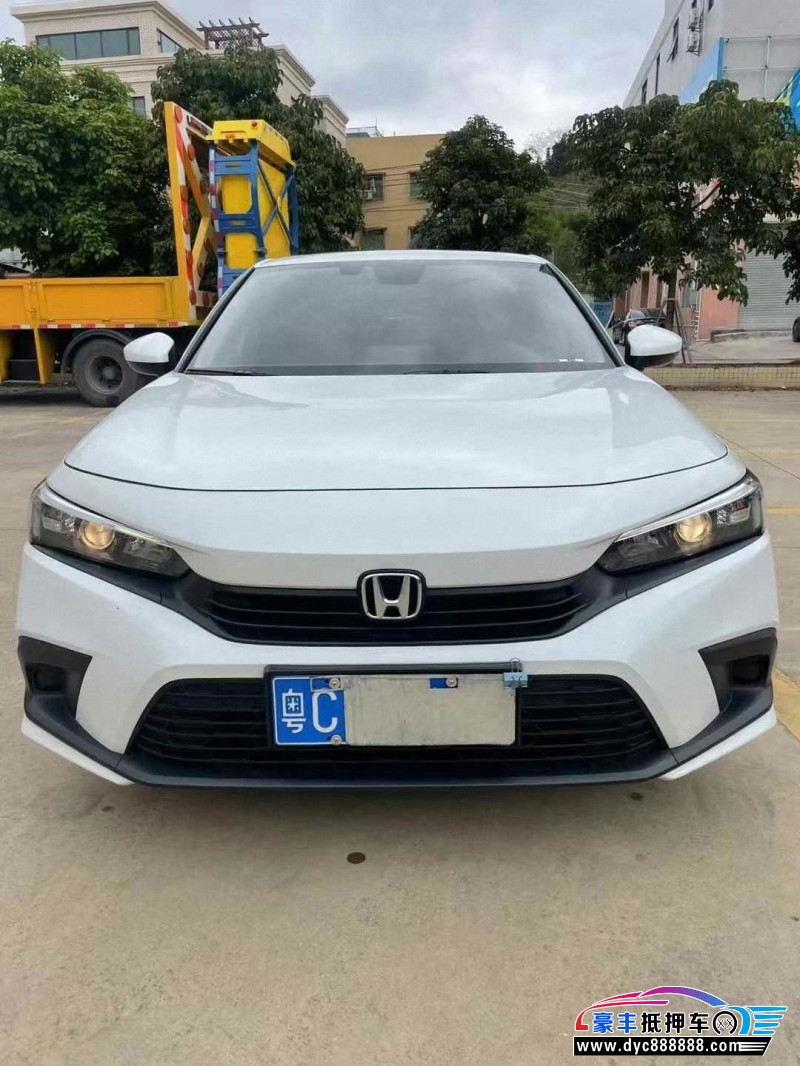 23年本田思域轿车抵押车出售
