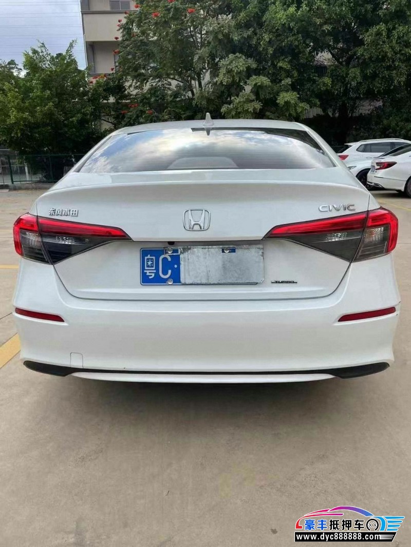 23年本田思域轿车抵押车出售