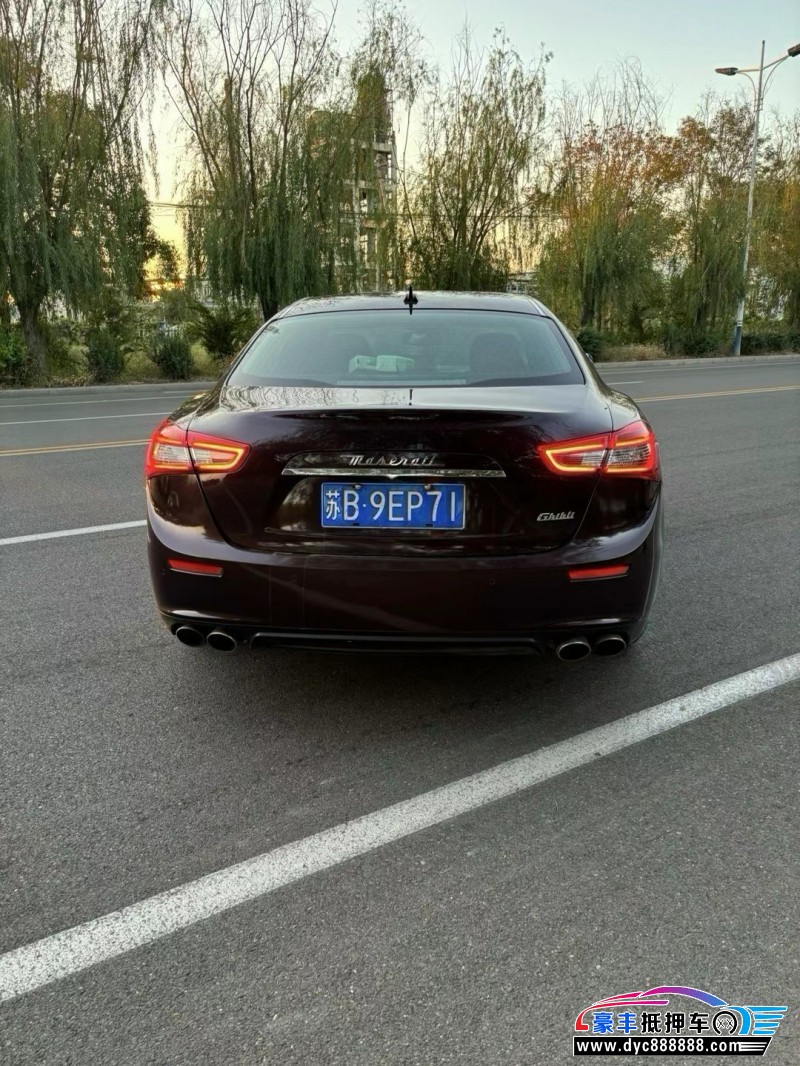 16年玛莎拉蒂Ghibli轿车抵押车出售