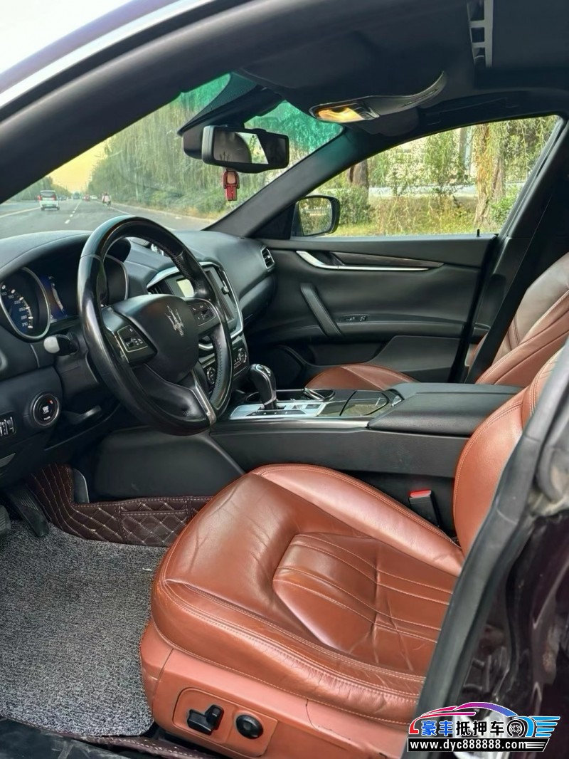 16年玛莎拉蒂Ghibli轿车抵押车出售