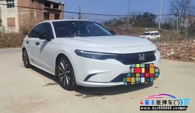 22年本田型格轿车抵押车出售