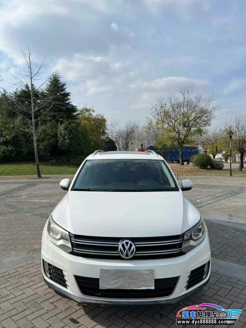 14年大众途观轿车抵押车出售