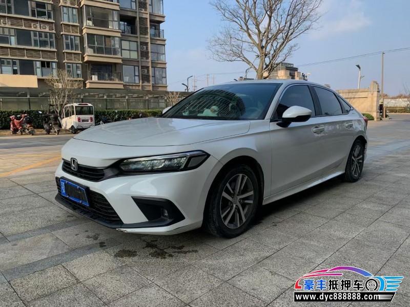 22年本田思域轿车抵押车出售