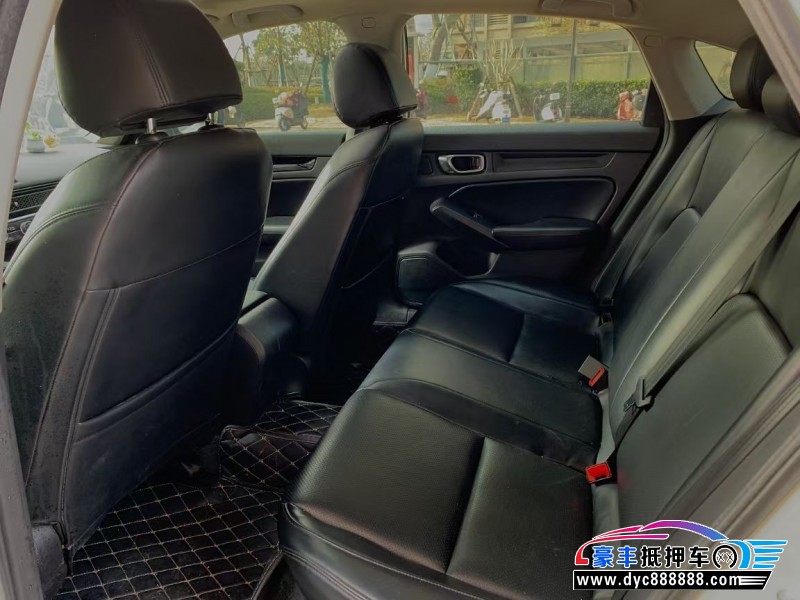 22年本田思域轿车抵押车出售