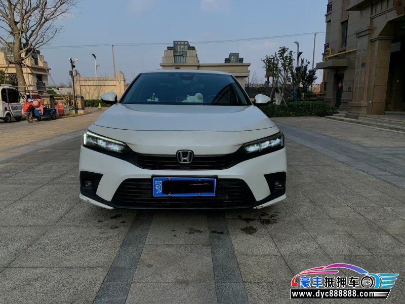 22年本田思域轿车抵押车出售