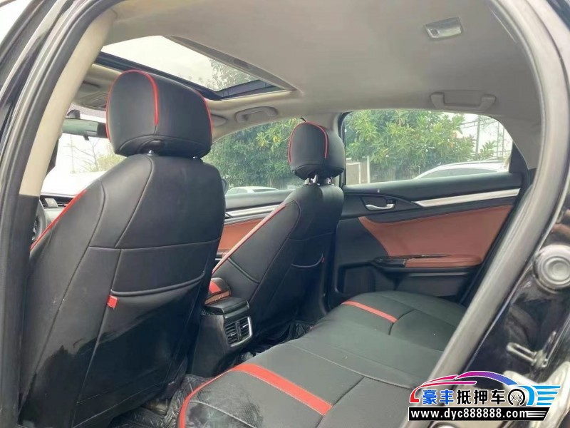 18年本田思域轿车抵押车出售