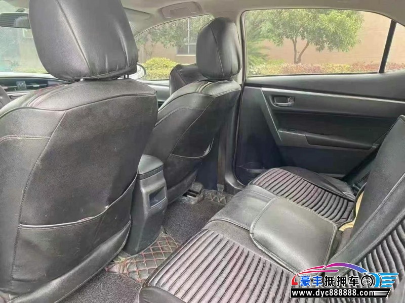 19年丰田卡罗拉轿车抵押车出售