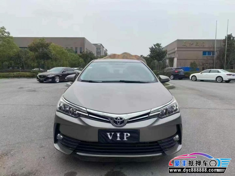 19年丰田卡罗拉轿车抵押车出售