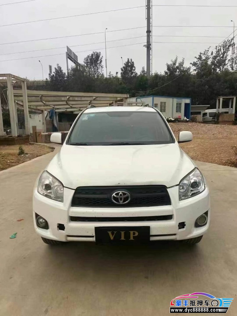 13年丰田RAV4轿车抵押车出售