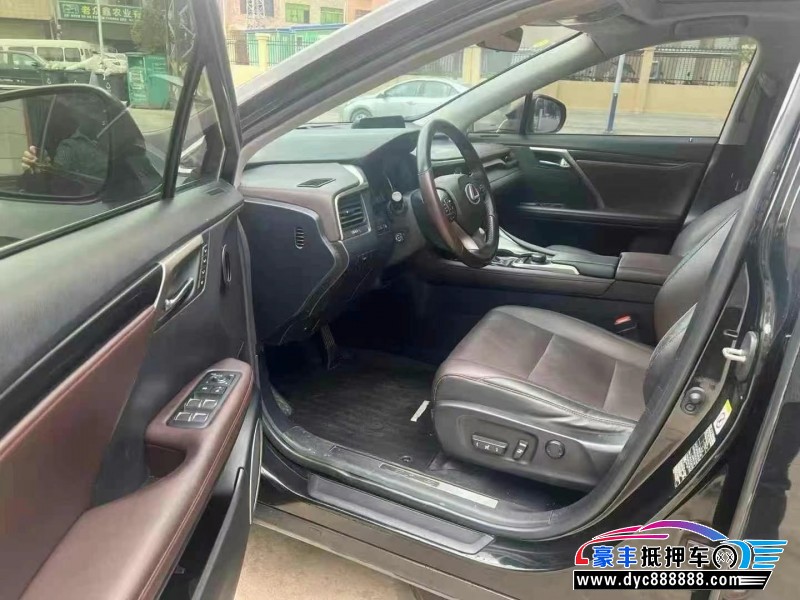 17年雷克萨斯RX轿车抵押车出售