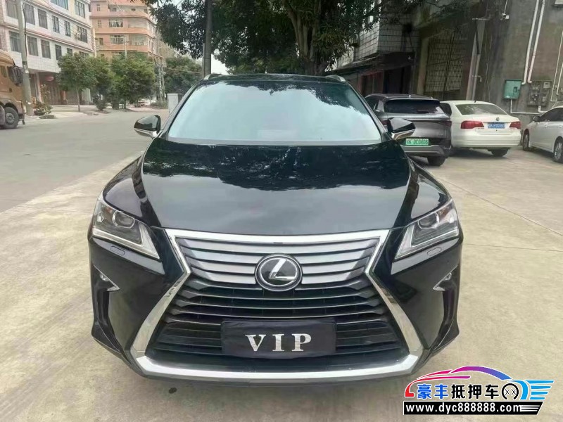 17年雷克萨斯RX轿车抵押车出售