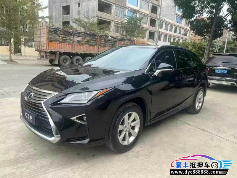 17年雷克萨斯RX轿车抵押车出售