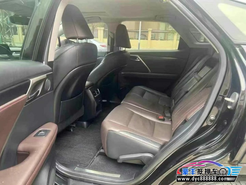 17年雷克萨斯RX轿车抵押车出售