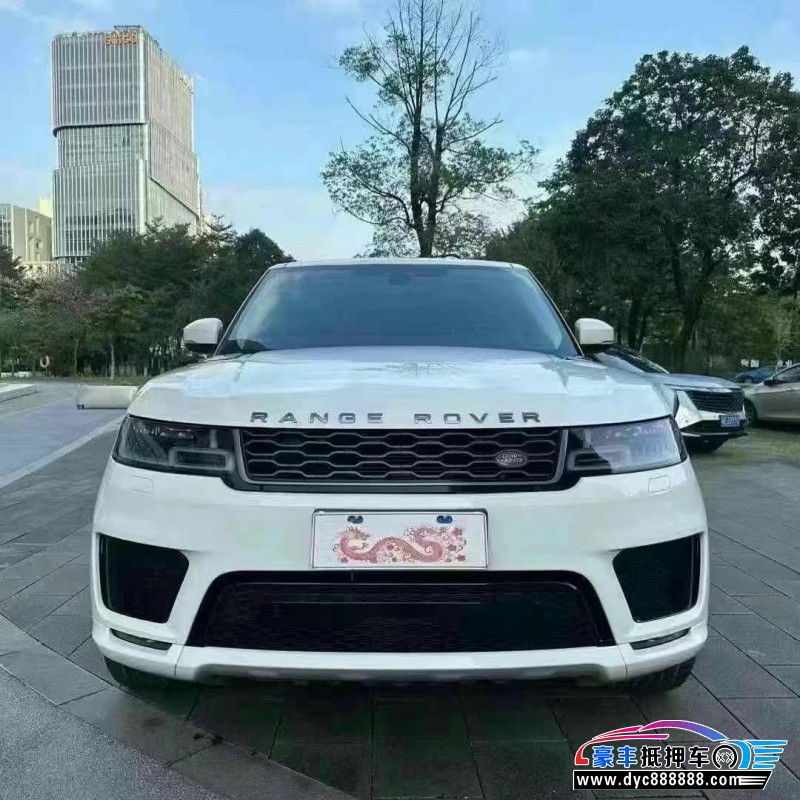 18年路虎揽胜运动版轿车抵押车出售