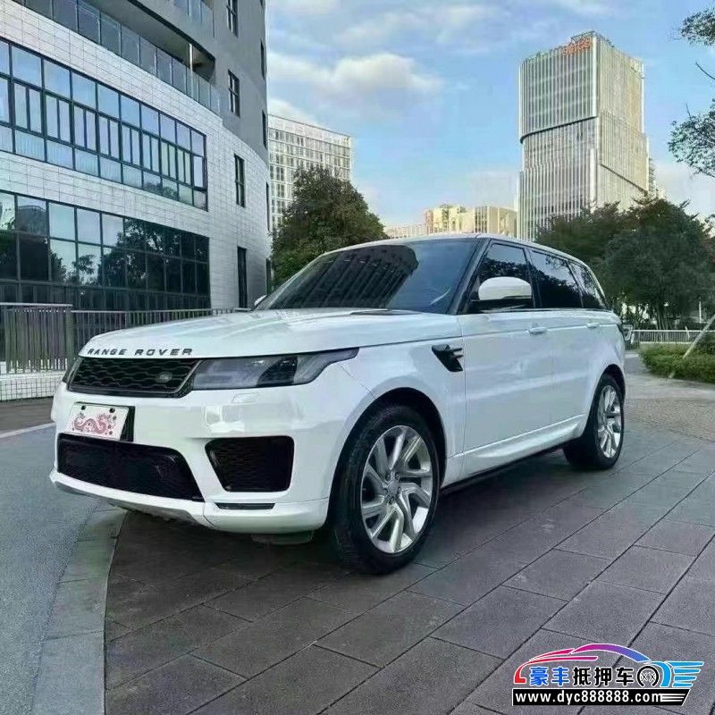 18年路虎揽胜运动版轿车抵押车出售