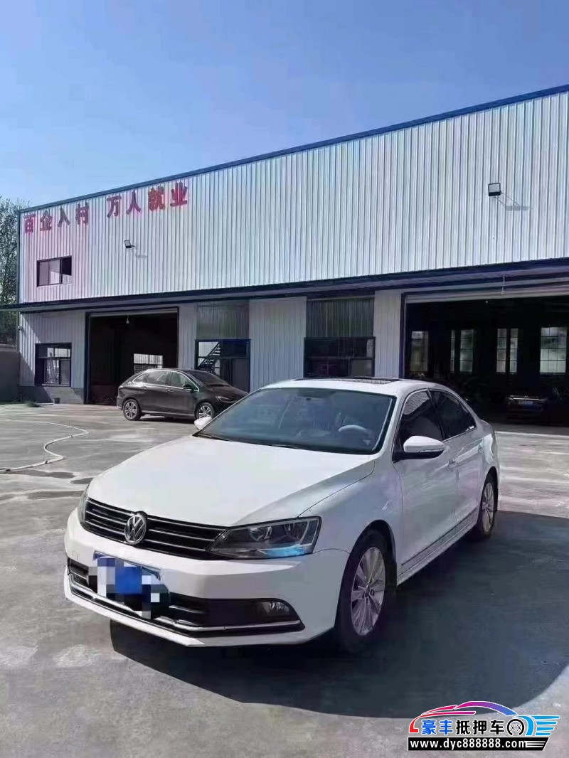 16年大众速腾轿车抵押车出售