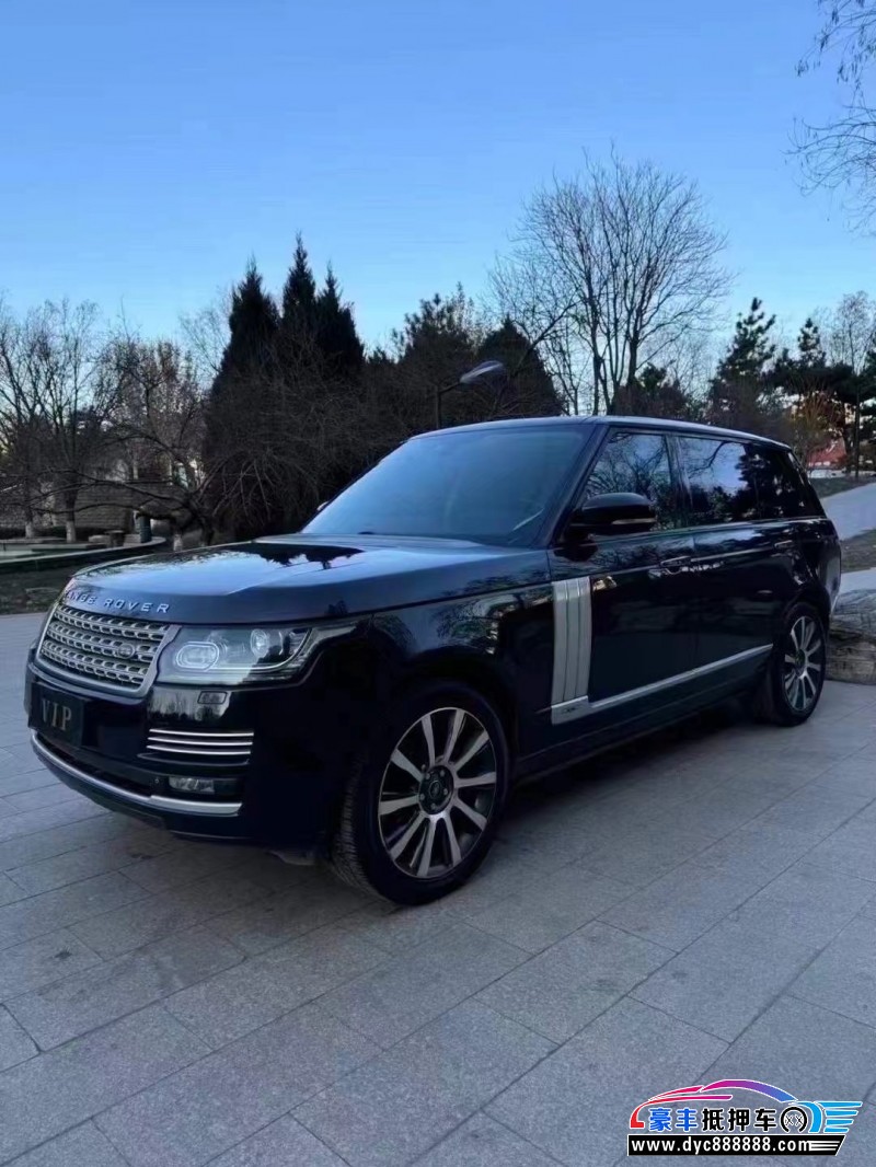 14年路虎揽胜行政轿车抵押车出售
