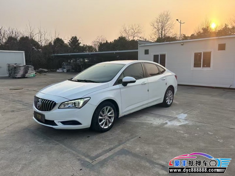 17年别克威朗轿车抵押车出售