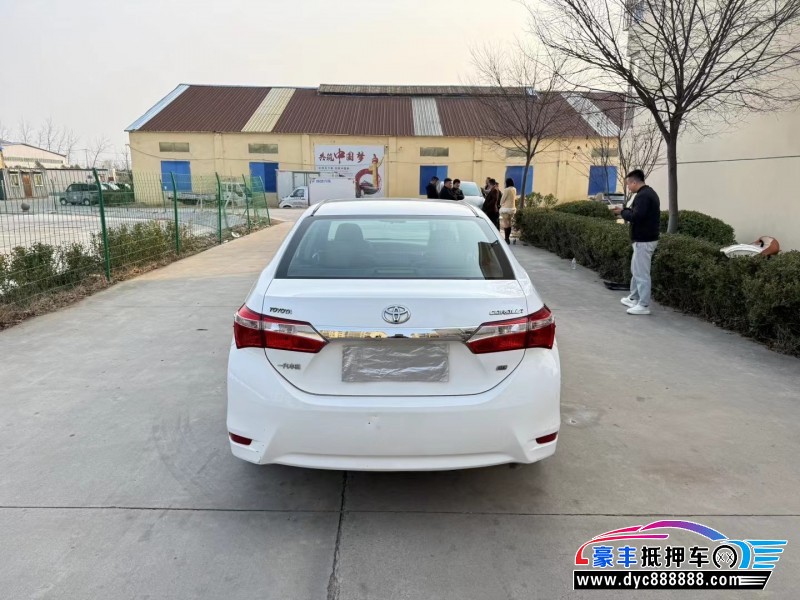 15年丰田卡罗拉轿车抵押车出售