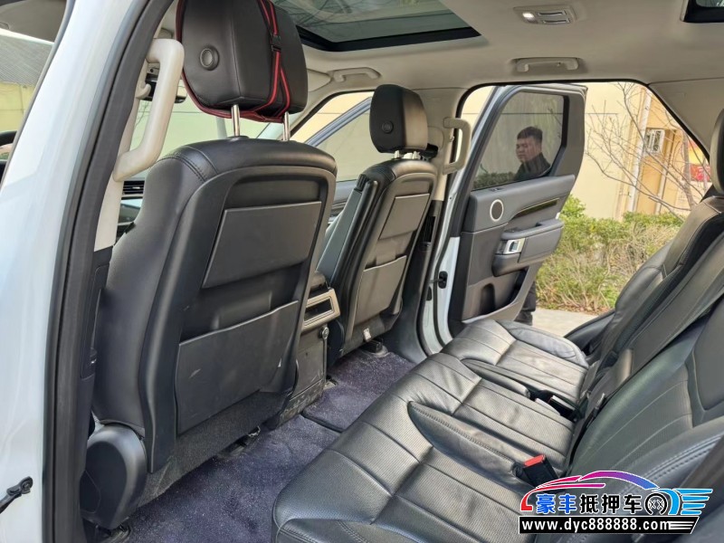 18年路虎发现5轿车抵押车出售