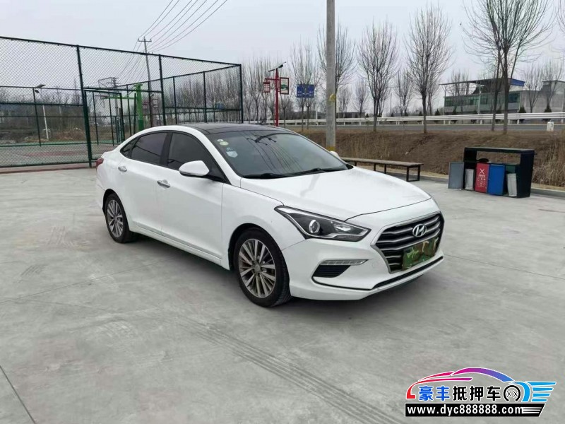 17年现代名图轿车抵押车出售