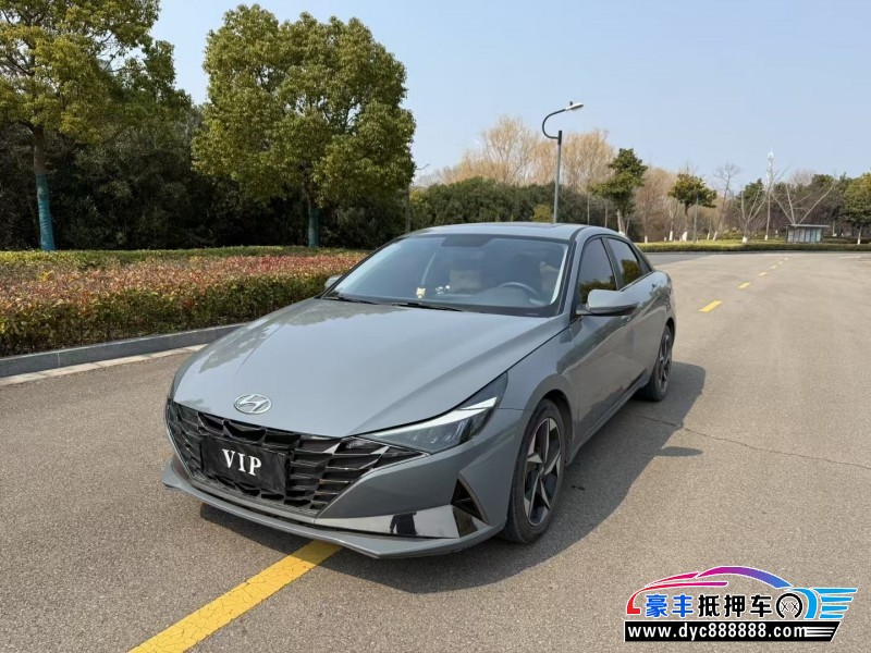 23年现代伊兰特轿车抵押车出售