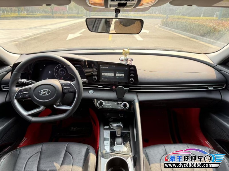 23年现代伊兰特轿车抵押车出售