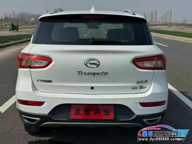 18年传祺GS4轿车抵押车出售