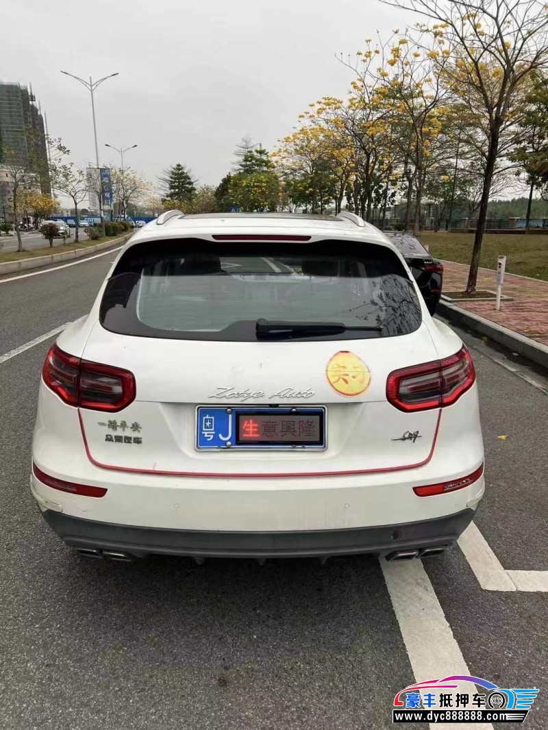 19年众泰SR9轿车抵押车出售