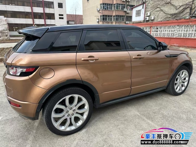 15年路虎揽胜极光轿车抵押车出售