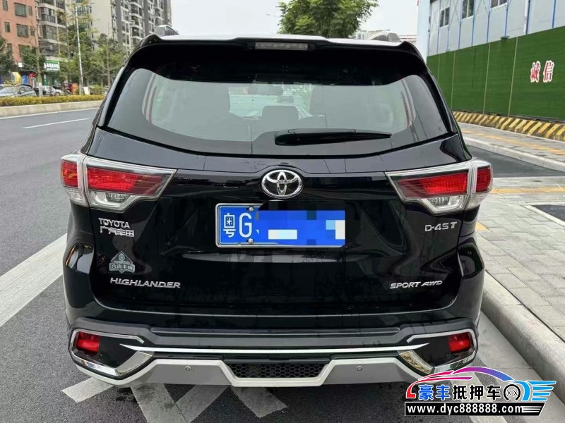 15年丰田汉兰达轿车抵押车出售