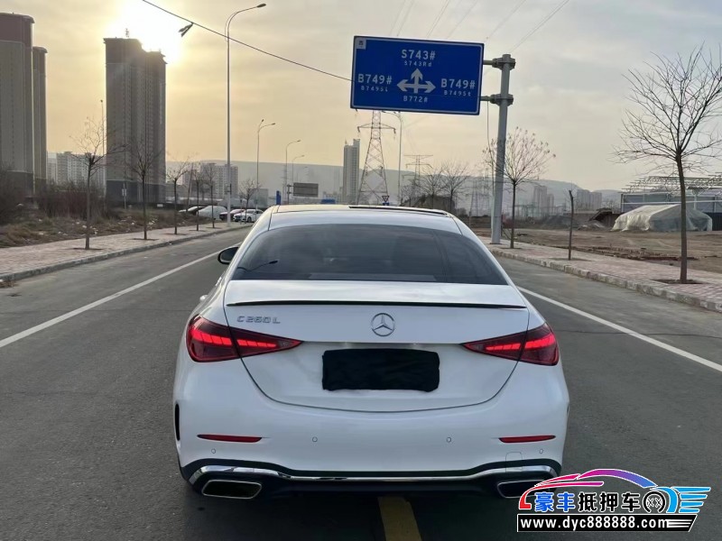 23年奔驰C轿车抵押车出售