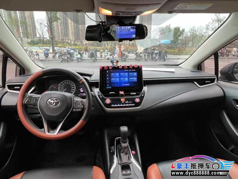 22年丰田卡罗拉轿车抵押车出售