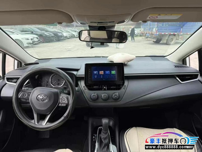 22年丰田卡罗拉轿车抵押车出售