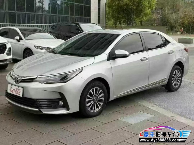 19年丰田卡罗拉轿车抵押车出售