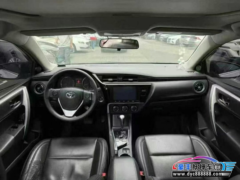 19年丰田卡罗拉轿车抵押车出售