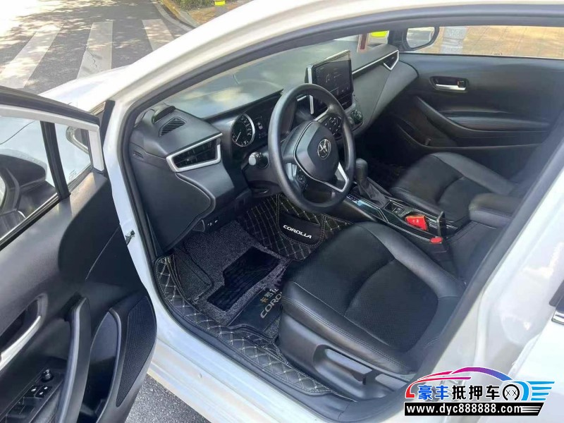 19年丰田卡罗拉轿车抵押车出售