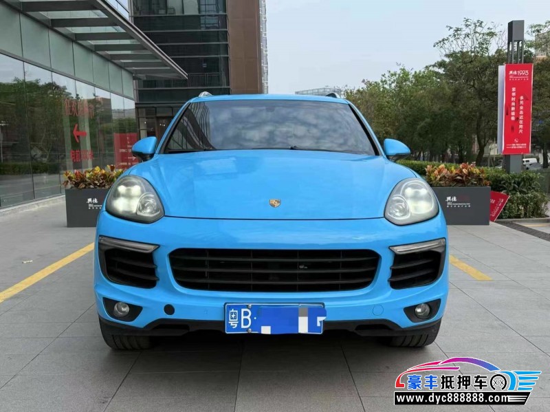 16年保时捷卡宴轿车抵押车出售