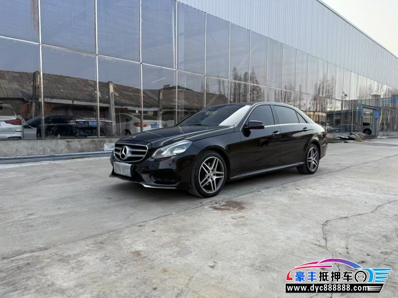 16年奔驰E轿车抵押车出售