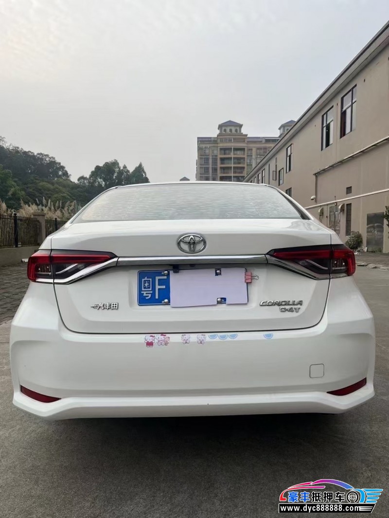 20年丰田卡罗拉轿车抵押车出售