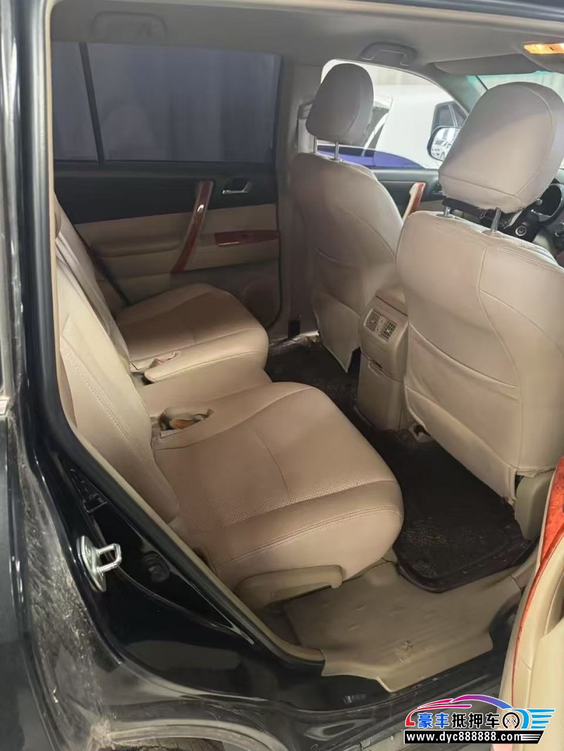 15年丰田汉兰达SUV抵押车出售