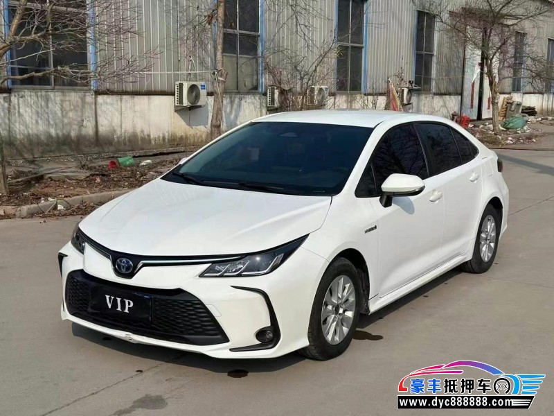 23年丰田卡罗拉轿车抵押车出售