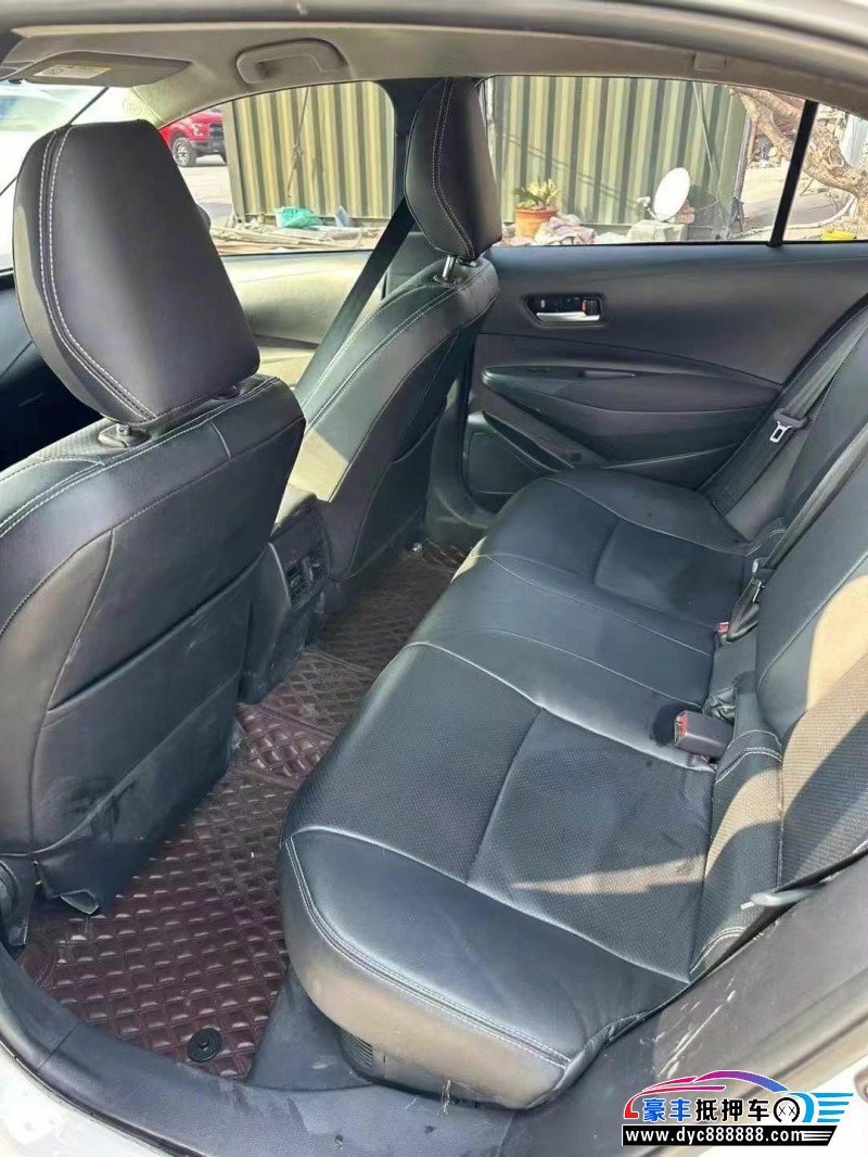 23年丰田卡罗拉轿车抵押车出售