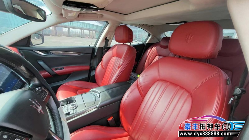 17年玛莎拉蒂Ghibli轿车抵押车出售