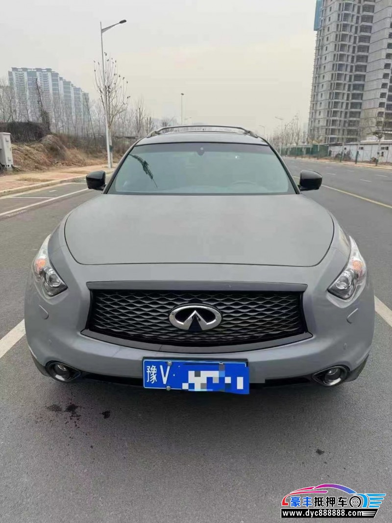 17年英菲尼迪QX70轿车抵押车出售