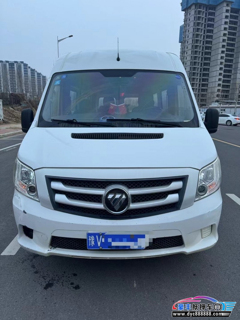 17年福田图雅诺轿车抵押车出售