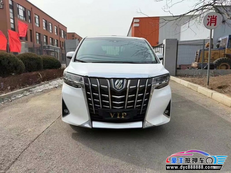 19年丰田埃尔法轿车抵押车出售