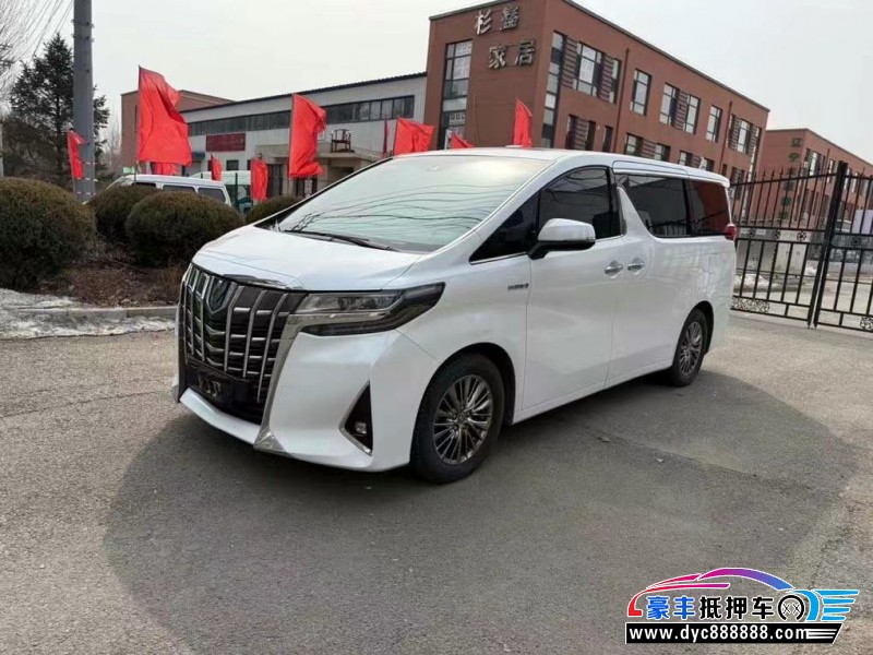 19年丰田埃尔法轿车抵押车出售